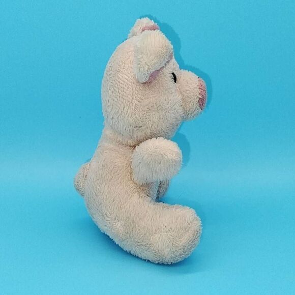 Mini 4" Pig Plush Toy for 18" Dolls Pink Plushie Stuffed Animal - Picture 2 of 5